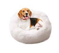 PETCUTE Paniers pour Chiens Petits Moyens Lit de Chat Peluche Rond Confortable Panier Doux Lavable pour Animal de Compagnie