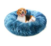 PETCUTE Paniers pour Chiens Petits Moyens Lit de Chat Peluche Rond Confortable Panier Doux Lavable pour Animal de Compagnie