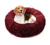 PETCUTE Paniers pour Chiens Petits Moyens Lit de Chat Peluche Rond Confortable Panier Doux Lavable pour Animal de Compagnie