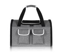 PETCUTE Sac à Dos Chat Chien,Sac Transport Chat Pliable avec Matelas Amovible,Respirant Sac à Dos de Transport Chat avec Sacs de Rangement,Sac de Transport pour Chien Moins de 10kg pour Voyage