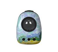 PETCUTE Sac à Dos de Transport pour Chat, Respirant et Bulle Sac à Dos Animal de Compagnie avec Tapis en Laine Lavable,Imperméable Sac à Dos Chat Chien avec Sac de Rangement,Bandoulière Réglable