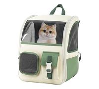 PETCUTE Sac à Dos de Transport pour Chien,Respirant Sac à Dos pour Animaux de Compagnie pour Petits Chiens et Chats avec Matelas Amovible,Sangle de Sécurité Intérieure,Sac à Dos pour Chat pour Voyage