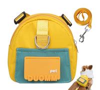 PETCUTE Sac à Dos Harnais pour Chiens de Petite et Moyenne Taille,Réglable Sac de Selle pour Chien avec Harnais, Sac de Randonnée pour Chien avec Durable Anneau en D pour Chiot, Voyage, Randonnée