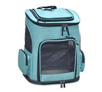 PETCUTE Sac à Dos pour Chien Sac à Dos Transport Chat Sac à Dos pour Petit Animaux Respirant Pliable Sac de Chat Chien,Vert