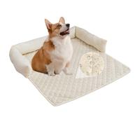 PETCUTE Tapis de Canapé en Peluche Douce pour Chien, Lit pour Chiens Orthopédique,Coussin Chien Chat,Coussin pour Chiens Lavable,Couverture pour Animaux de Compagnie avec Fond Antidérapant,75 * 120cm