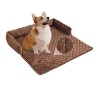 PETCUTE Tapis de Canapé en Peluche Douce pour Chien, Lit pour Chiens Orthopédique,Coussin Chien Chat,Coussin pour Chiens Lavable,Couverture pour Animaux de Compagnie avec Fond Antidérapant,75 * 75cm
