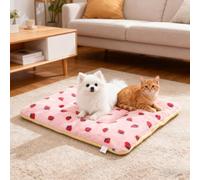 PETCUTE Tapis de Lit pour Chien,Lavable Coussin Chien, Réversible Tapis pour Animaux de Compagnie,Antidérapant,Doux et Chaud,Couverture pour Animaux,pour Toutes Les Saisons,2XL