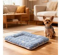 PETCUTE Tapis de Lit pour Chien,Lavable Coussin Chien, Réversible Tapis pour Animaux de Compagnie,Antidérapant,Doux et Chaud,Couverture pour Animaux,pour Toutes Les Saisons,2XL