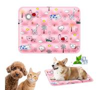 PETCUTE Tapis Rafraichissant pour Chien et Chats,Tapis Fraicheur pour Chien,Étanche et Facile à Nettoyer, Matelas Refrigerant pour Chats,Convient aux Petits et Grands Chiens de Compagnie M