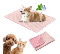 PETCUTE Tapis Refroidissant pour Chien,Tapis Fraicheur Chien, Auto-refroidissant,Non Toxique Matelas Refroidissement pour Animaux De Compagnie,Lavable,Utilisable à l'Intérieur Et à l'Extérieur,XL