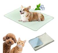 PETCUTE Tapis Refroidissant pour Chien,Tapis Fraicheur Chien, Auto-refroidissant,Non Toxique Matelas Refroidissement pour Animaux De Compagnie,Lavable,Utilisable à l'Intérieur Et à l'Extérieur,M