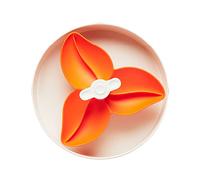 PetDreamHouse Spin Gamelle Interactive à Alimentation Lente pour Chiens, mangeoire Puzzle Interactive Amusante empêche Les ballonnements et contrôle la consommation Rapide - Taille Unique - Orange