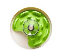 PetDreamHouse Spin Gamelle Interactive pour Chien Motif OVNI Vert