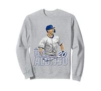 Pete Alonso | Joueurs de Baseball MLB de New York M | MLBPAL303N Sweatshirt