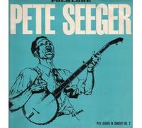 PETE SEEGER - IN CONCERT VOL 2 LP (VINYL ALBUM) UK FOLKLORE 1959