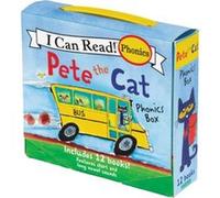 Kimberly Dean – Pete the Cat 12-Book Phonics Fun! – Coffret 12 mini-livres sons des voyelles