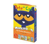 Pete the Cat: Big Reading Adventures: A Box of 5 Groovy Books