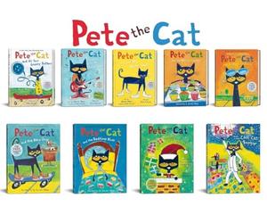 Pete the Cat Series - Complete 9-Book Collection Set by Eric Litwin