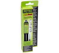 PETEC Colle pour plastique Plastbond 98325 Adhésif 2K Noir 24 ml