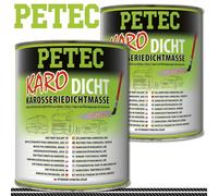 Petec 2x 1000ml à Carreaux Proche Produit D'Étanchéité Carosserie Tartinables