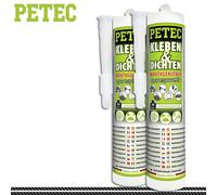 Petec 2x 290ml Collage & Étanche Assemblée Transparent Caravane Automobile Moto