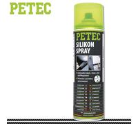Petec 500ml Spray de Silicone Entretien Câble Plastique Lignes Aide au Montage