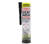 PETEC 83300 Colle Pour Pare-Brise Noir Dichtmasse 310 ml