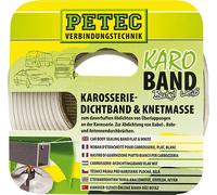 PETEC Ruban d'étanchéité Buthyl SB-87530 20 mm x 3 m Blanc