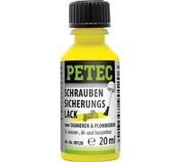 Petec 90120 Vis Sauvegarde Vernis, 20 ML, Jaune