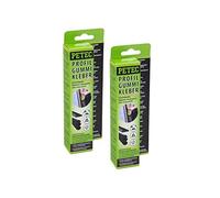Petec 93870 Lot de 2 tubes de colle profilée en caoutchouc 70 ml