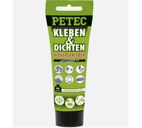 PETEC 94270 Adhésif de Montage Collage Étanche Scellant Adhésif Noir 80ml