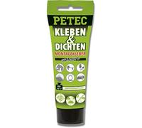 PETEC Adhésif de montage 94270 – Scellant collage étanche Noir 80 ml