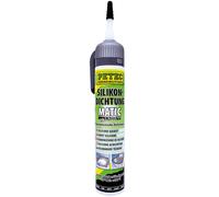 Petec 97720 Joint en Silicone Noir Élasticité Permanente Scellant 200 ML À 260°