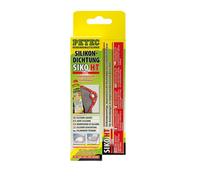 PETEC 97880 Siko HT Élastique Universel Scellant Étanchéité 70ml Silicone Rouge