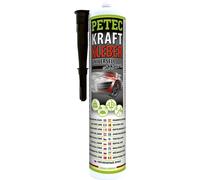 Petec Colle Forte 290 ML Cartouche Pour Adhérence - Joints D'Étanchéité Noir