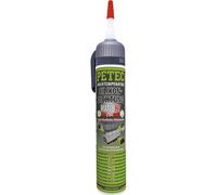 Petec Joint en Silicone Haute température dans Le Moteur, Mastic d'étanchéité pour Voiture et Caravane pour métal et Plastique (Rouge, 200 ML)