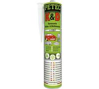 Petec K&D Pâte Colle-Joint Pour Carrosserie Blanc Cartouche 300ml 94530