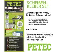 Petec kit de colle pour vitres Cartouche Cartouche
