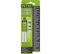 PETEC Colle pour métaux Flüssigmetal mastic 25 ml avec spatule métallique 97425
