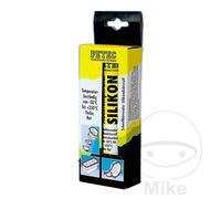 PETEC Silicone haute température 97780 - 80 ml - noir