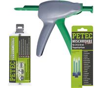Petec Métal Liquide 50ml+2K Ausdrückpistole + 3 Mischrohre
