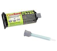 PETEC PlastBond 98350 Colle plastique 2 composants extra forte 50 ml Colle à deux composants pour coller le plastique et le métal