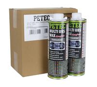 Petec UBS Wax Protection Du Dessous De Caisse À Base De Cire Saugdose 2x 2000ml
