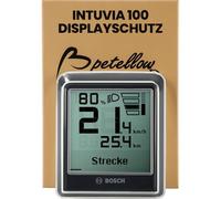 petellow Étui de protection compatible avec écran Bosch Intuvia 100 (BHU3200) - Protection d'écran compatible avec Bosch Intuvia 100 - Film de protection d'écran contre les rayures et les dommages -