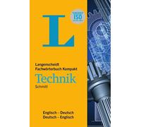 Peter A. Schmit Langenscheidt Fachwörterbuch Kompakt Technik Englisch: E (Relié)