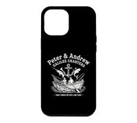 Peter and Andrew Galilee Charters Biblique Fisherman Coque pour iPhone 12 Pro Max
