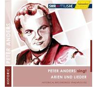 Peter Anders - Peter Anders Sings Arias & Lieder [New CD]