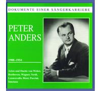 Peter Anders : Ténor-Arias et Duos