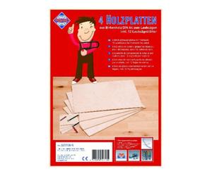 PETER BAUSCH PETER BAUSCH Plaques de bois bouleau DinA4 avec 12 lames de scie à chantourner Bausch Quantité:1