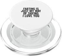 Péter, C'est Juste ma façon de dire « Je t'aime » de façon drôle PopSockets PopGrip pour MagSafe